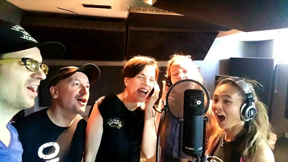 How To Make People Like You and our friend Lesley Roylance lending a helping hand to our friend Liza McLellan @SheWolfMusic laying down backing vocals for a top secret project she'd been working on!  #backingvocals #music #vocals #secretproject #TorontoMusic #recordingstudio