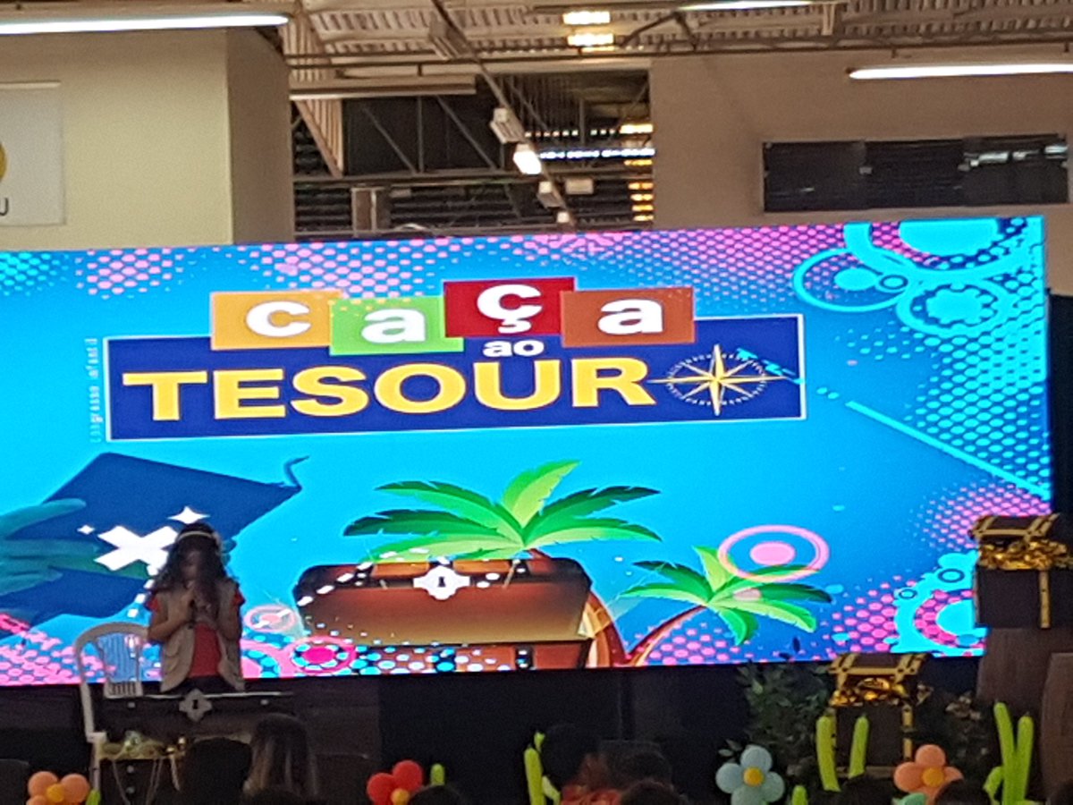 Maravilhoso congresso infantil realizado pela Apec com o tema "Caça ao Tesouro".