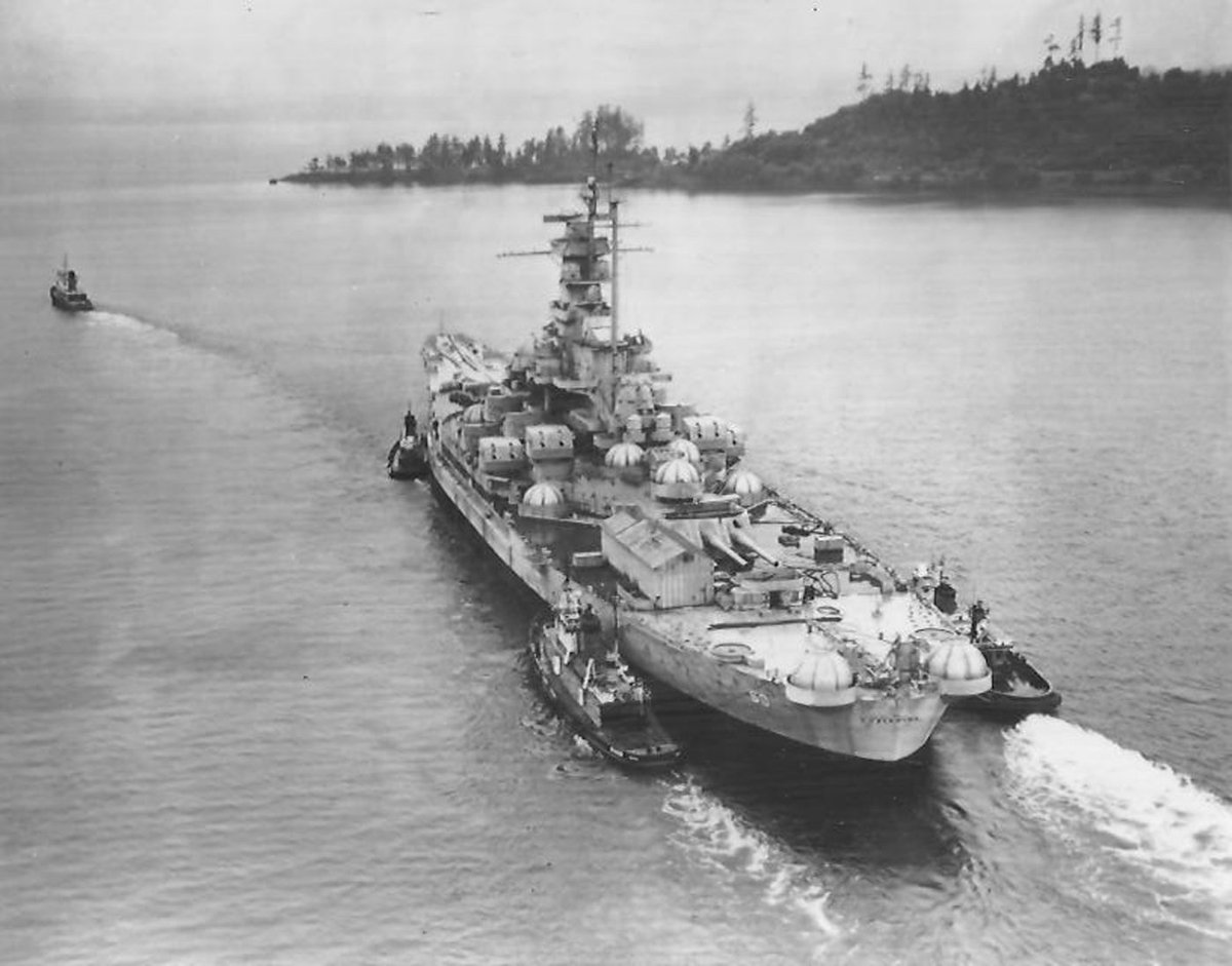 55 years ago, on 7 July 1964, South Dakota-class battleship USS Alabama (BB-60) was turned over by the United States Navy to the USS Alabama Battleship Commission in ceremonies at Seattle.
Museum ship at USS ALABAMA Battleship Memorial Park, Mobile, AL
museumships.us/battleship/ala…