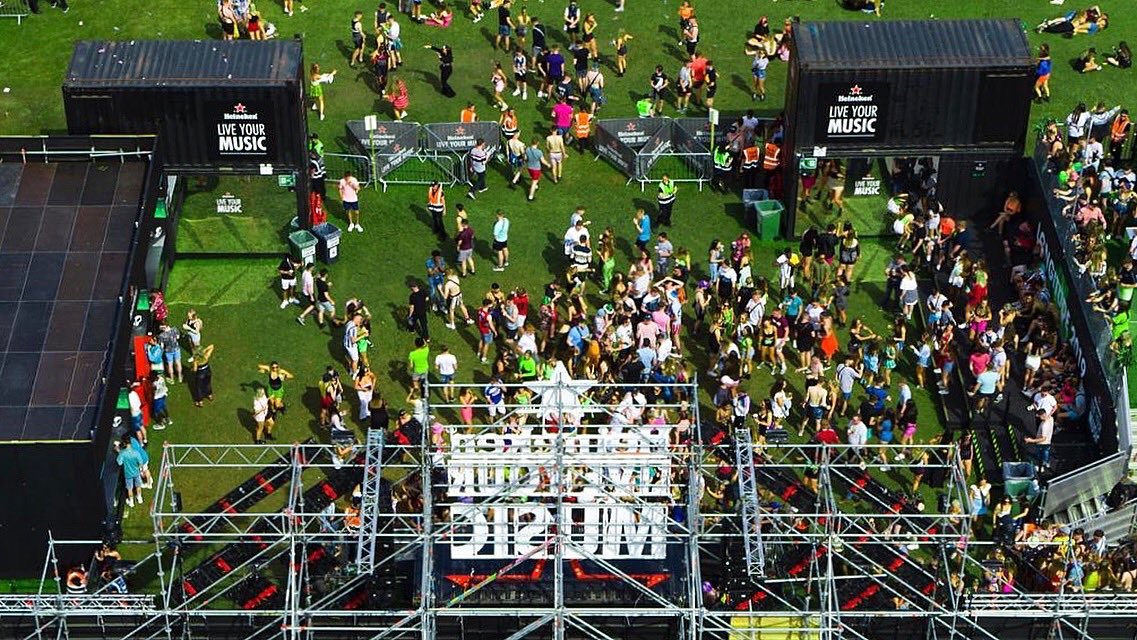 🍺💚 #Heineken #liveyourmusic #heinekenireland #longitude2019 #longitude #longitude19