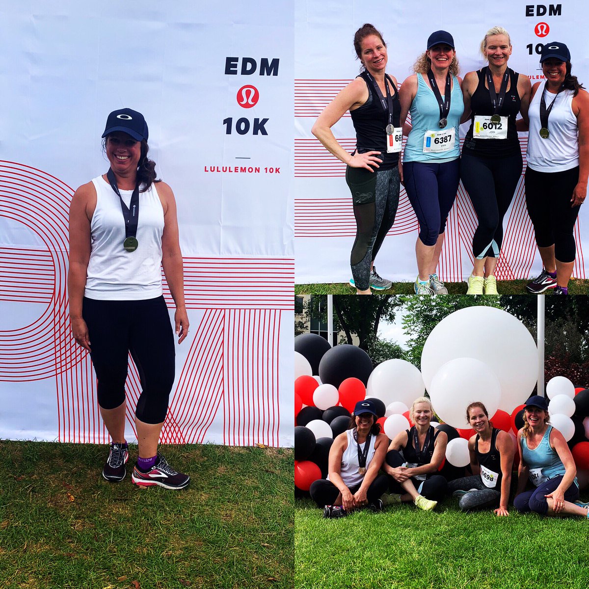 cdselin's tweet photo. Turned out to be a great morning for #Edmonton10K Early morning for a Sunday - but totally worth the donut!! 
#thesweatlife #Lululemon10K https://t.co/RTGvEDX1Sp