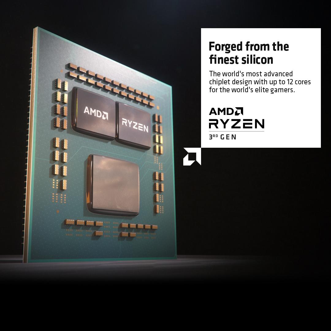 It's here! The new line of <a href="/AMD/">AMD</a>'s #Ryzen CPUs is out now! Built for Gamers and Streamers. Designed to Win.

AMD’s 3rd Gen Ryzen™ is the world's most advanced processor with up to 12 cores for the world's elite gamers.

Visit amd.com/Ryzen
