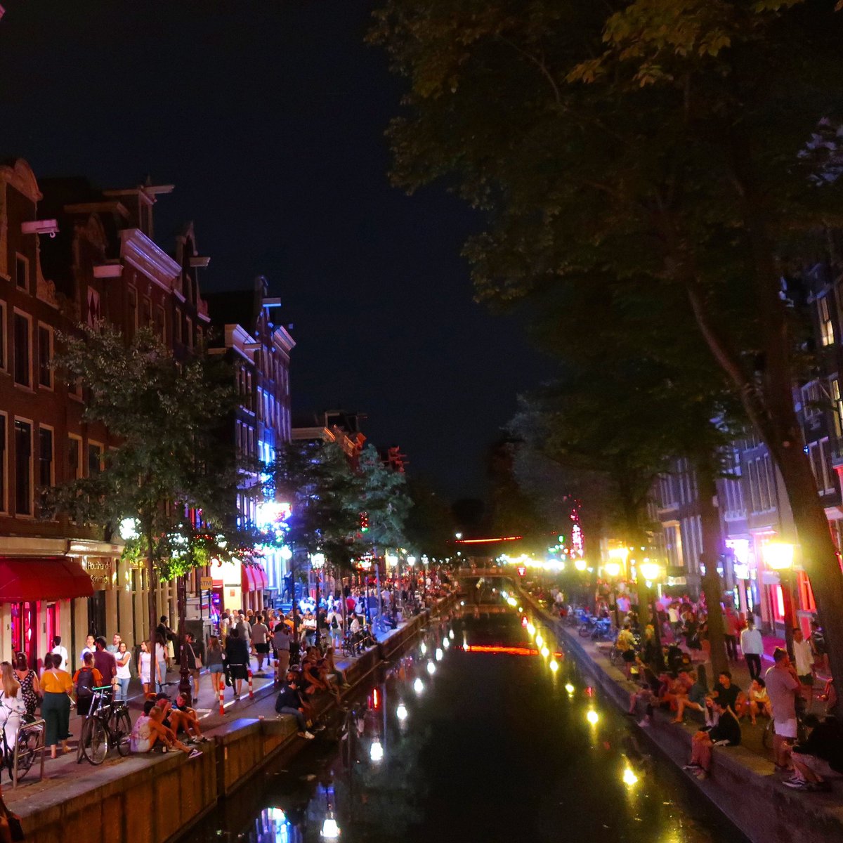 Amsterdam, Red Light District. 
RT/ like if you wanna be here. 

#travel
