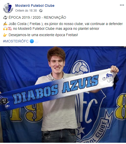 MosteiroDepre's tweet photo. dois ex júniores a subirem pa séniores, formação a dar frutos 🙌 https://t.co/ouRduasxry