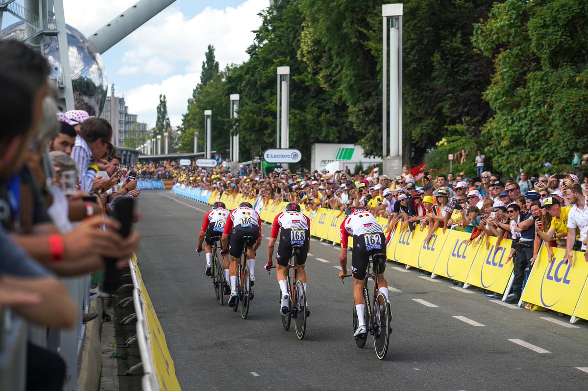 What an amazing weekend it’s been at the Grand Départ! Merci BXL, merci Le Tour 🇧🇪🇫🇷 #TDF2019