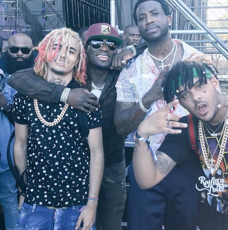 trapvideos1's tweet photo. Lil Pump - "I Got All Niggas" ft. Smokepurpp &amp; Gucci Mane (Official Audio) https://t.co/A1Tb5ryobG