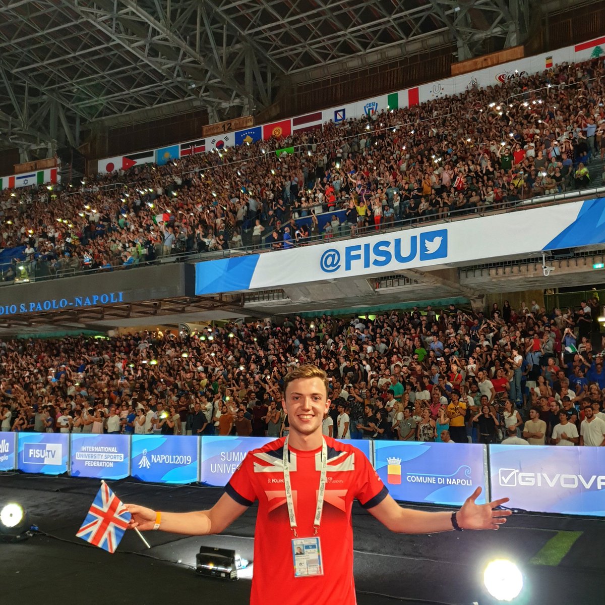 Following our loss to the USA on Friday we have had a couple of days to rest, recover and prepare. Tomorrow we play France 🇬🇧🤽‍♂️🇫🇷 thank you <a href="/Napoli2019_ita/">Napoli 2019 Summer Universiade</a> for a great opening ceremony on Wednesday #GBStudents