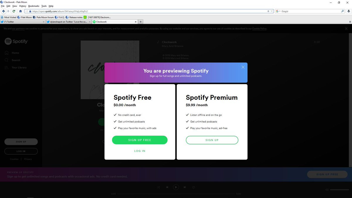 MnBfans's tweet photo. @Ferraro_Music @Bri_Zzeyy @Maryy_Contrary @MaryandBrianna 
Here's why I prefer @YouTube to @Spotify -- they scare away potential new fans who don't have time to join a music cult..☺ https://t.co/rRL7H4hD7Y