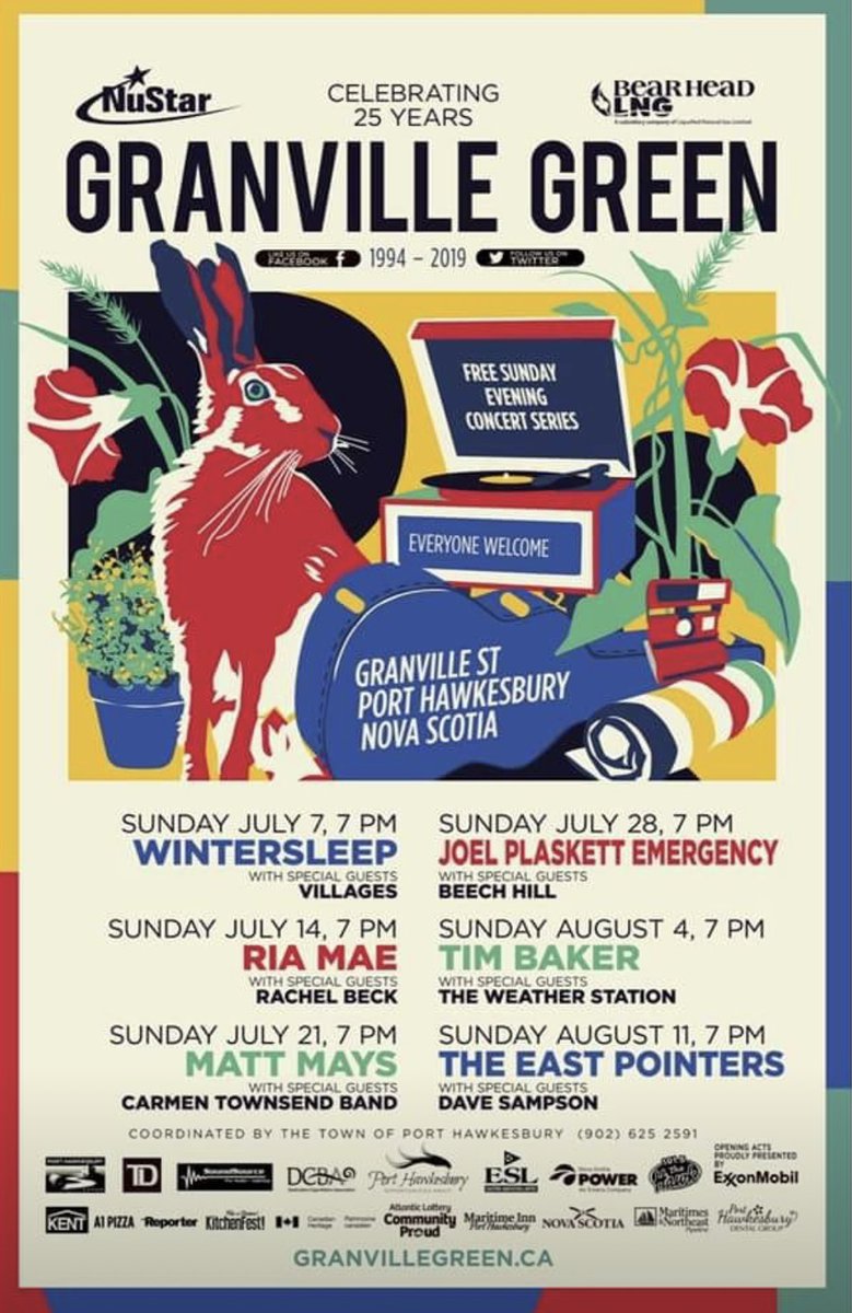 TourismCB's tweet image. The 25th Annual Granville Green Concert Series starts tonight at the Granville Green Bandshell in Port Hawkesbury. Who are you taking with you to enjoy this wonderful evening of entertainment? ow.ly/uhFd50uV2E7
#VisitCapeBreton #ExploreCB #bandshell #music #VisitNovaScotia