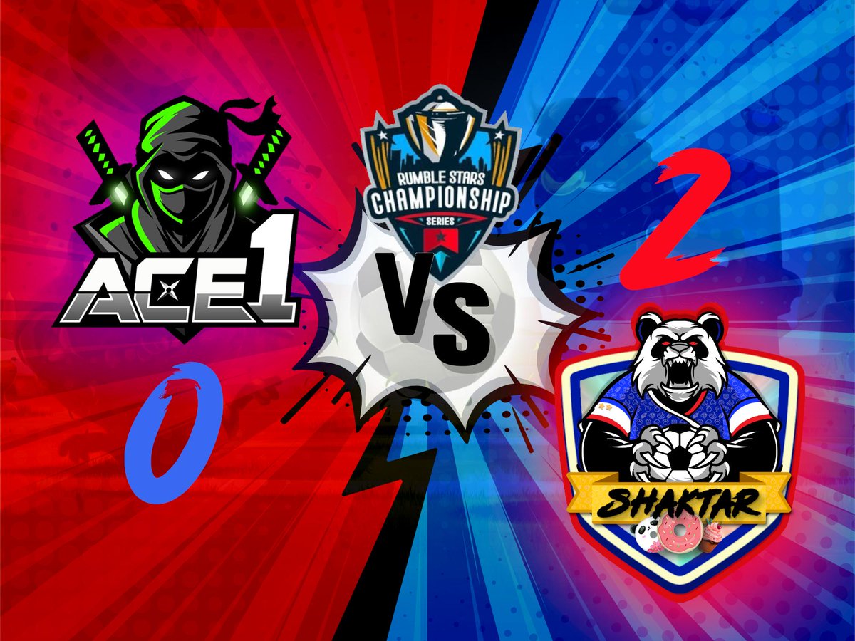 Victory in <a href="/RSCSeries/">RS Championship Series</a> @ACE1_GG 0 - 2 <a href="/DonutsShaktar/">Shaktar Donuts</a> <a href="/RumbleStars/">Rumble Stars Football ⚽️</a>