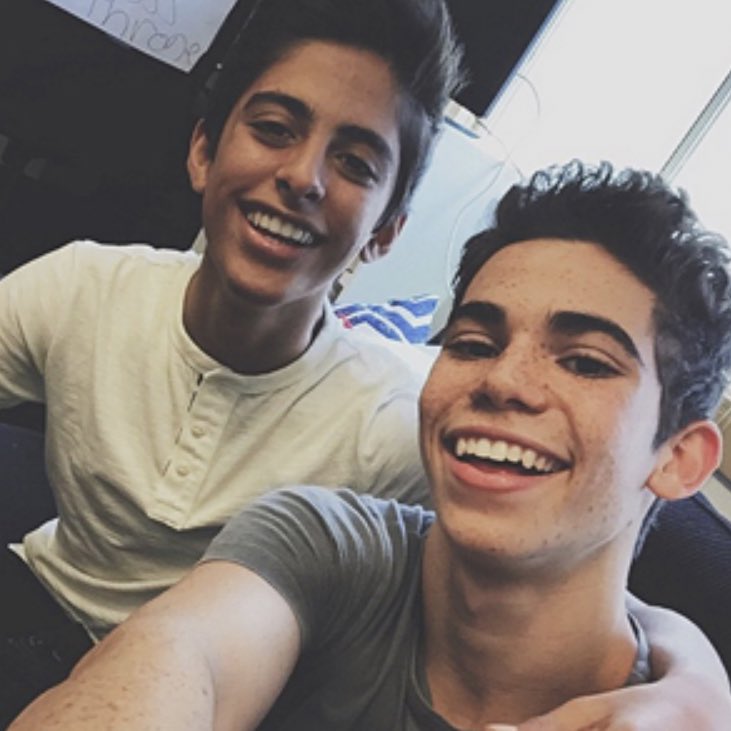 spelledshawn's tweet photo. The fact that you can just lose your best friend as unexpexted as Karen Brar lost Cameron Boyce is terrifying and heartbreaking https://t.co/jo6xr5kVNq