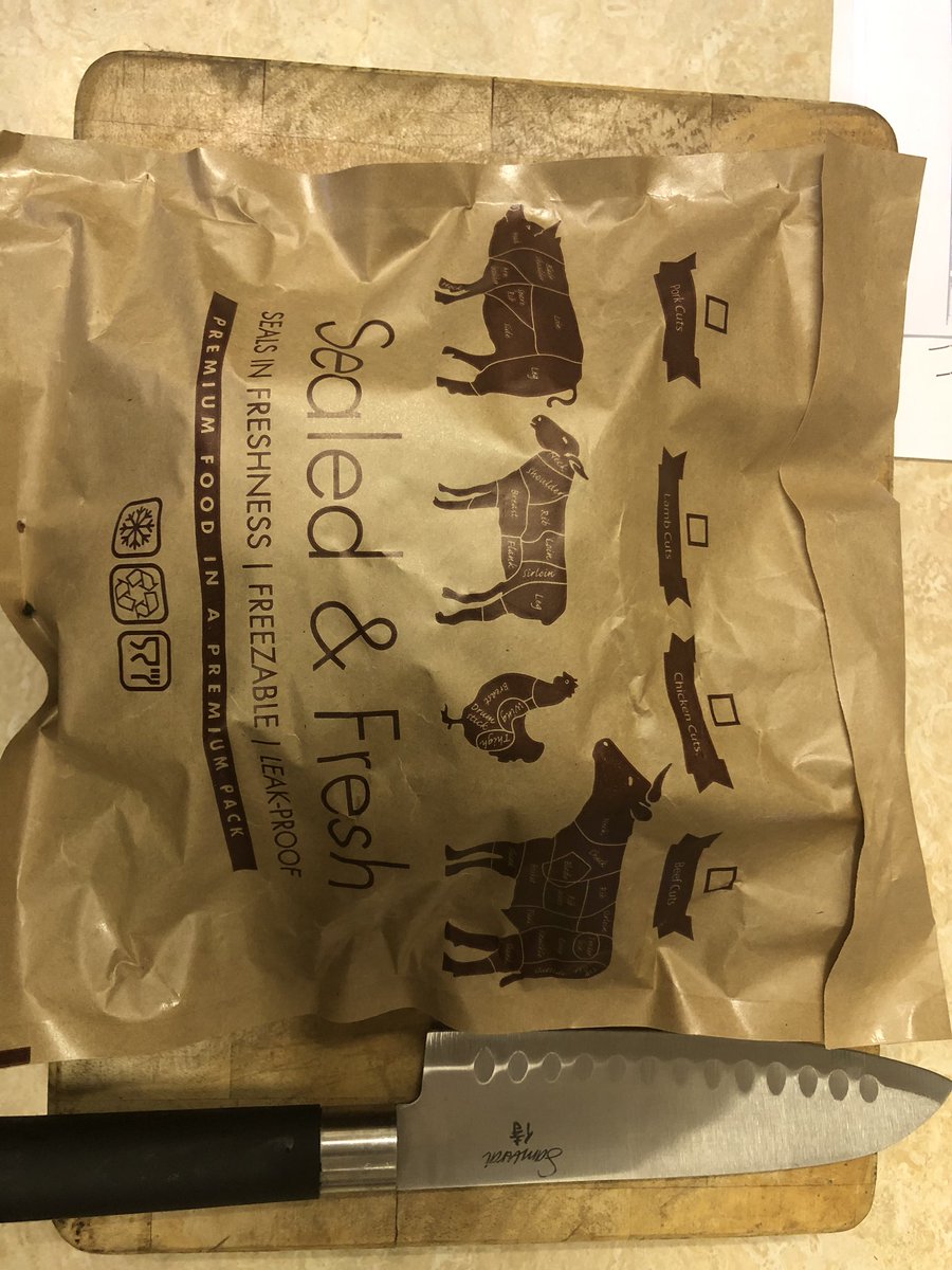 potatofarmertim's tweet photo. Great new way of packaging my Sunday joint from @papworthfarms with pictures where the joints come from is an added bonus👍🏼brown paper just like it was when I was a boy 40 years ago #getridofplastic https://t.co/pAHyOTAy7W