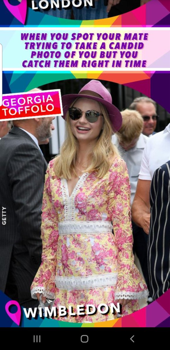 Paigebranton's tweet photo. @TheSun Is this not Emma Rigby  at #wimbledon not @ToffTalks ?? 🤔🤔 https://t.co/Z9wmpgdnpr