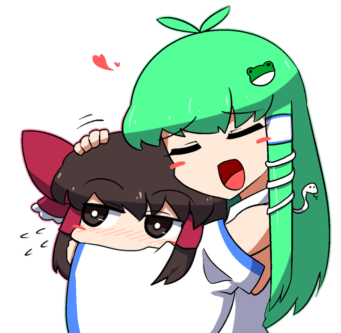 #博麗霊夢 #東風谷早苗 