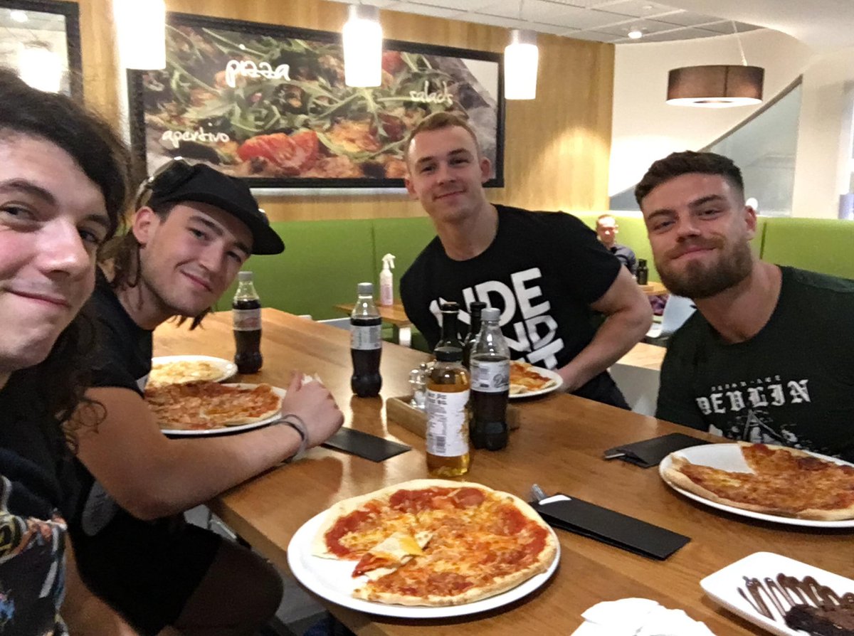Celebrating a killer weekend for the Irish boys. Couldn't be prouder of the More Than Hype lads, they absolutely smashed it in their <a href="/ThisIs_Progress/">PROGRESS Wrestling</a> debuts this weekend. Cheers Newcastle and Manchester, two unreal crowds. 🤙🏼🇮🇪