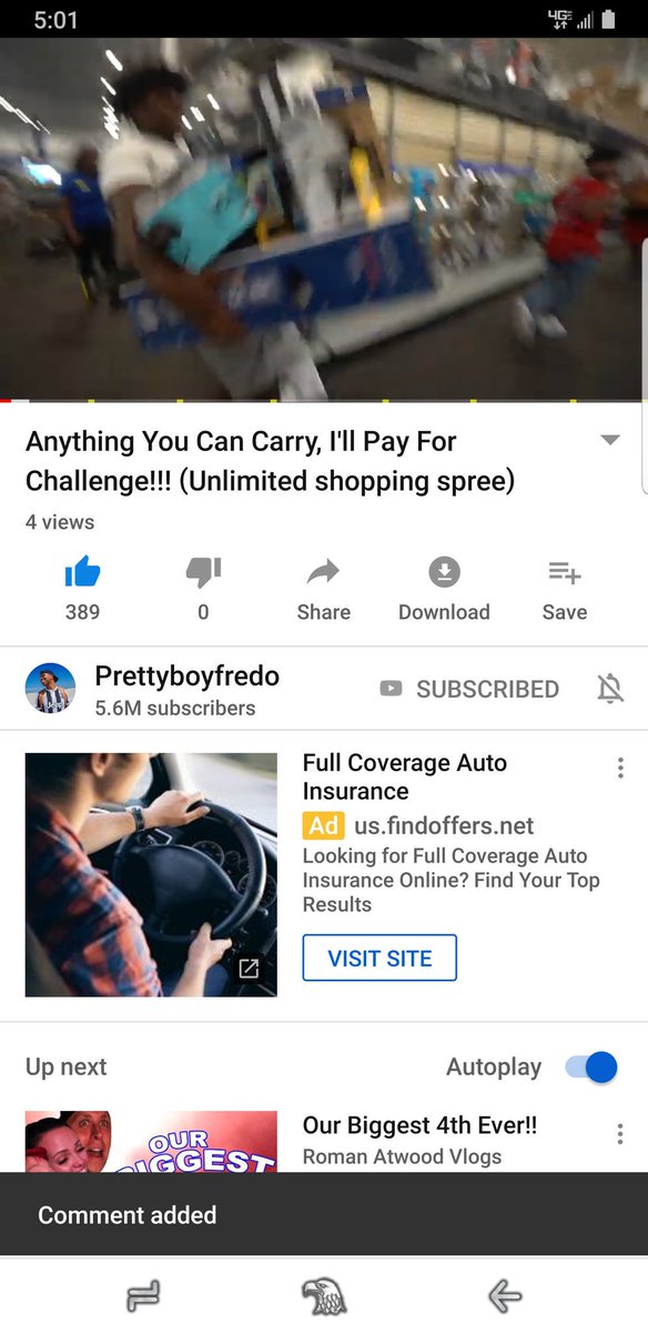 connerbrandon91's tweet photo. @Prettyboyfredo hope I have this chance to win but good luck to whoever may win and keep up the grind fredo ad may God continue to bless you and your family. https://t.co/2EfzStPEmG