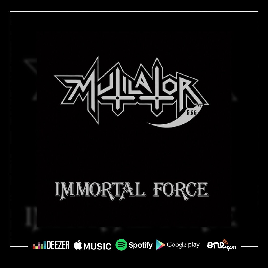 MutilatorBR's tweet photo. Immortal Force e Into The Strange estão disponíveis em todas as plataformas digitais!!! https://t.co/qpf8yQNfO6