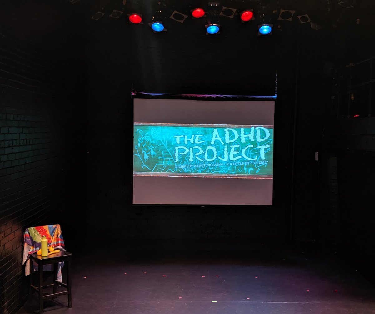 Just caught our friend <a href="/carrhamey/">carlynrhamey | Love & Craic at #yegfringe</a> of <a href="/SquirrelsuitT/">Squirrel Suit Produc</a> performing The ADHD Project at #fringeTO 

Beautiful, poignant, touching, hilarious work as always! Check this show out!!!