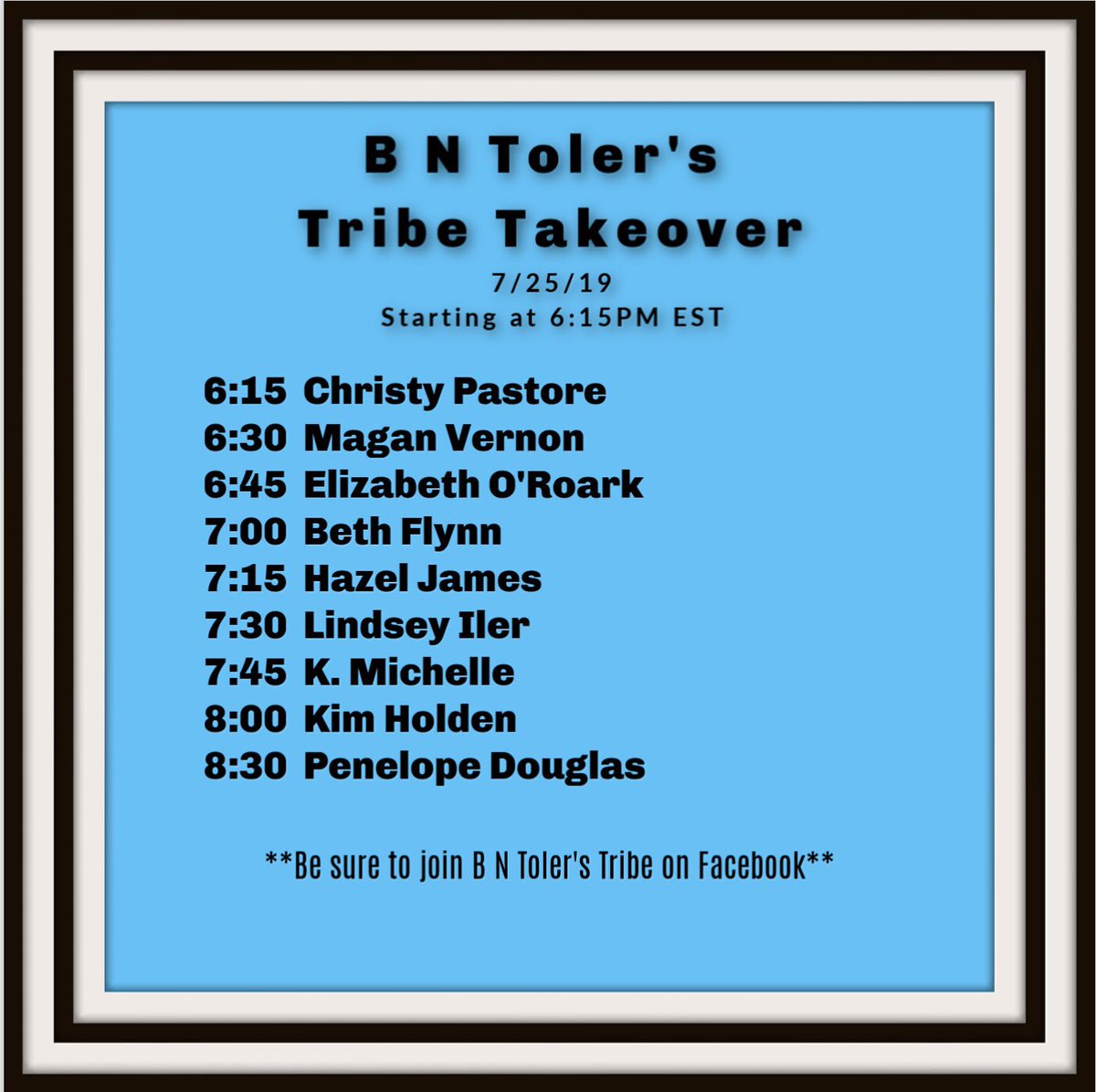 B N TOLER tweet media