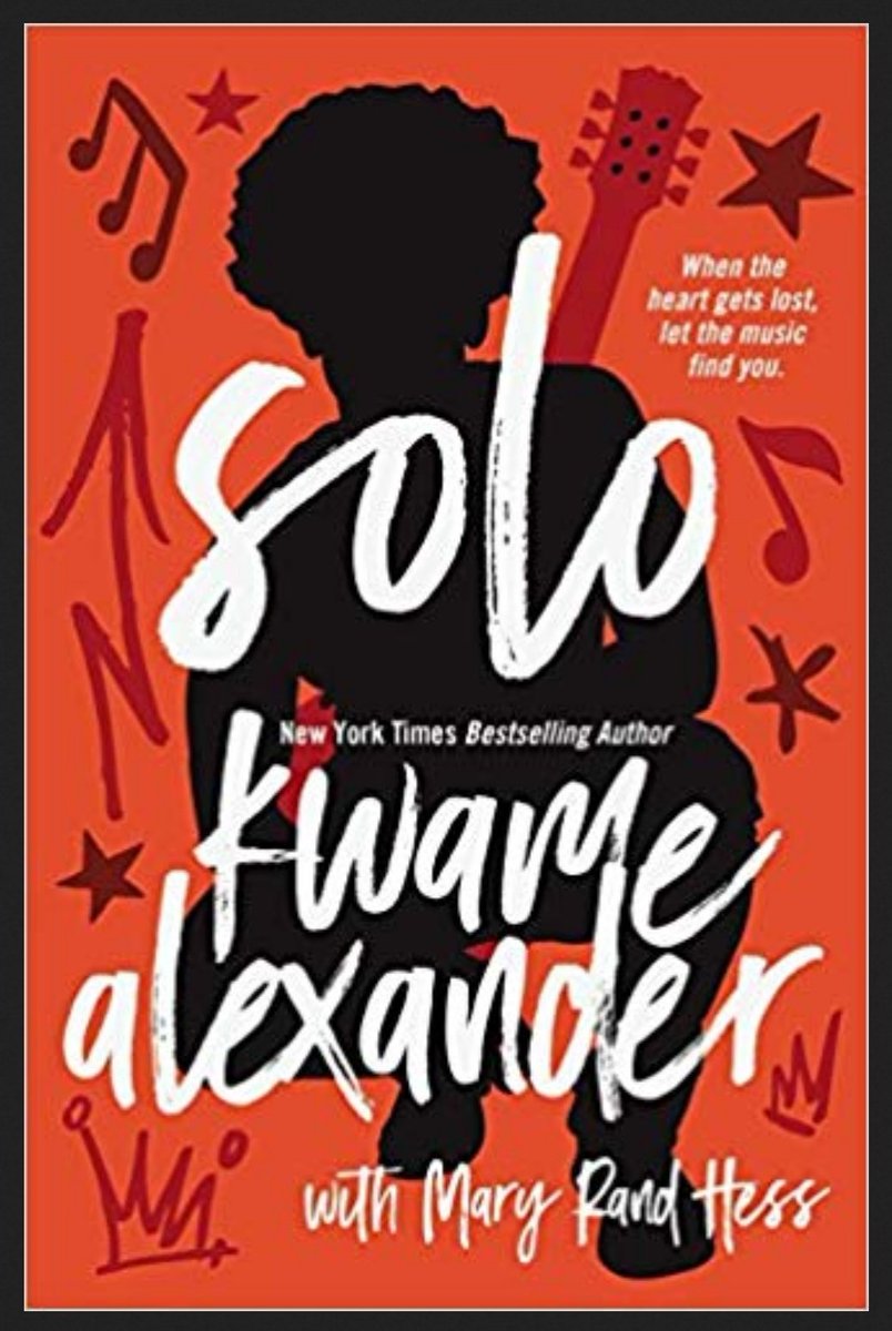 ChristaDoc's tweet image. Finished @kwamealexander's  Solo tonight--great coming of age story! I loved the musical aspect of the content and of how its told. I think I enjoyed it all the more because I experienced it in audiobook form. Highly recommend!