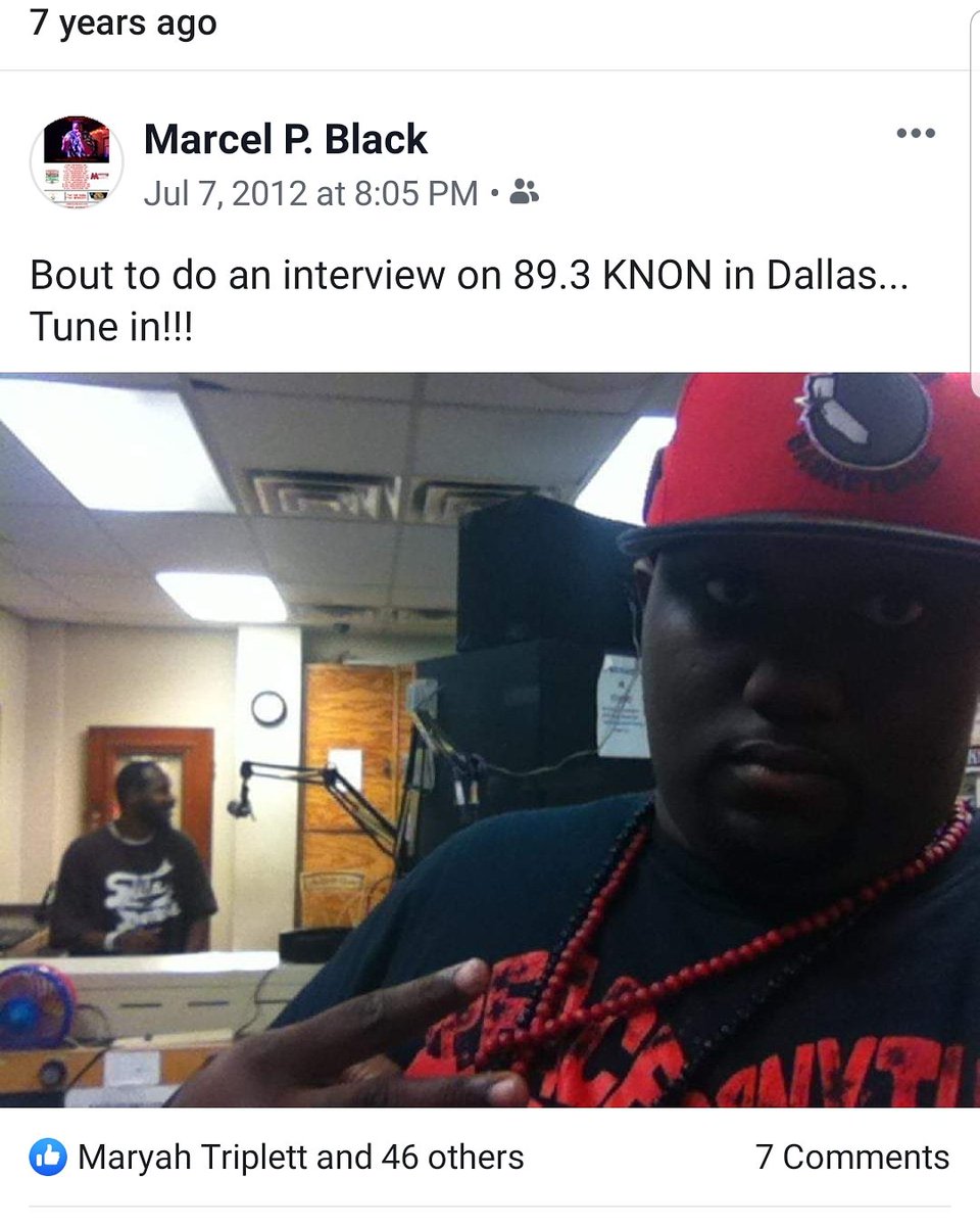 MarcelPBlack's tweet photo. 7 yrs ago since I first met @m_slago.

Now we gotta whole EP together called "4Tha CLTR."

#CultureOverEverything 
#MoreCulture 
#4ThaCLTR https://t.co/K5qJMP83nP