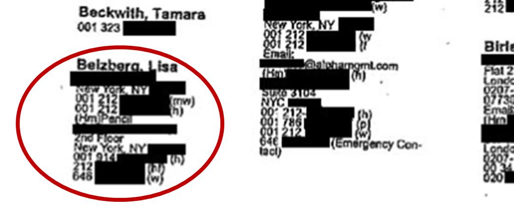 IT WILL BE IMPOSSIBLE TO LOOK AWAY [pt 4 of 13]PENCIL-neck Adam Schiff?PENCIL? Acronym for WHAT? Access?Let me draw a line: ADAM SCHIFF - LISA BELZBERG - BILL CLINTON - RAY CHANDLER - JEFFREY EPSTEIN.SUPPLY CHAIN ACQUISITIONpg 5 http://documents.gawker.com/jeffrey-epstein-s-little-black-book-1681447470nice earrings.