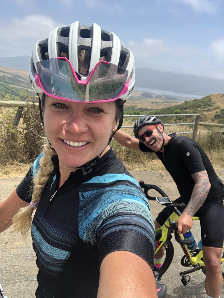 YuriHauswald's tweet photo. Move over @Uber, there’s a new ride share program in Sonoma County &amp; it’s called @CDRWines -dude pulls all day, doesn’t say a word, AND buys you a 🐻 claw in Pt Reyes!! Thanks for the smiles &amp; miles @AMTetrick. Tastes good to be powered by pastries. #glutenforit https://t.co/K76azafgGu