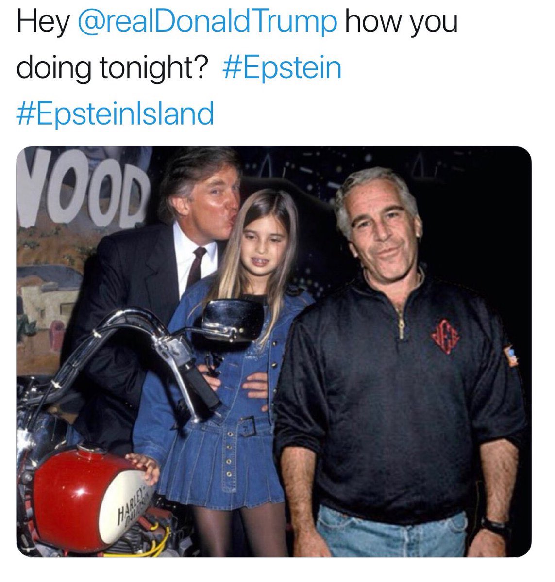 KicksWhat's tweet photo. @realDonaldTrump #lolitaexpress #EpsteinTrump #epstein #epsteinland https://t.co/nh96Y0Ofsg