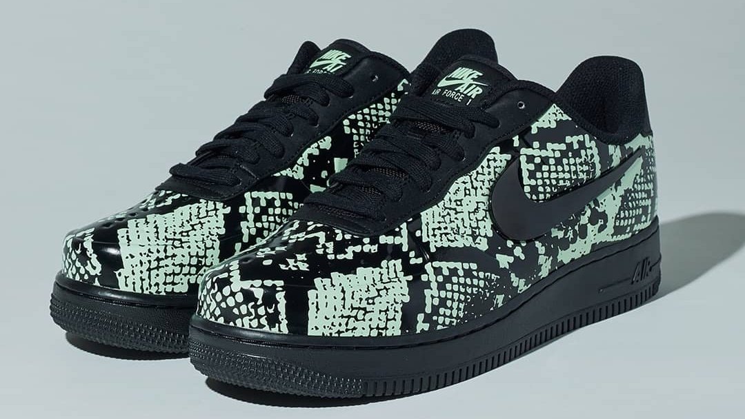 air force 1 foamposite pro cup snakeskin