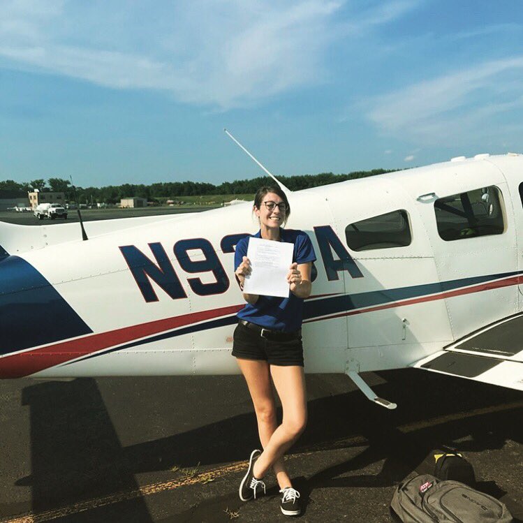 Excited to announce that our #sister @Ene99s member Jaime earned her CFII today! You go girl! #aviation #aviatrix #womenwhofly #pilot #pilotlife #lifeinthesky #killinit @TheNinetyNines