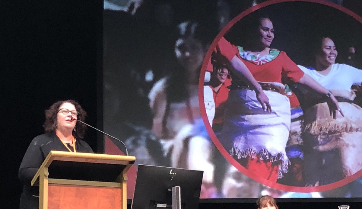 Assembly Secretary Colleen Geyer <a href="/UCAGenSec/">Colleen Geyer</a> outlining the Assembly’s Strategic Plan #victassynod2019