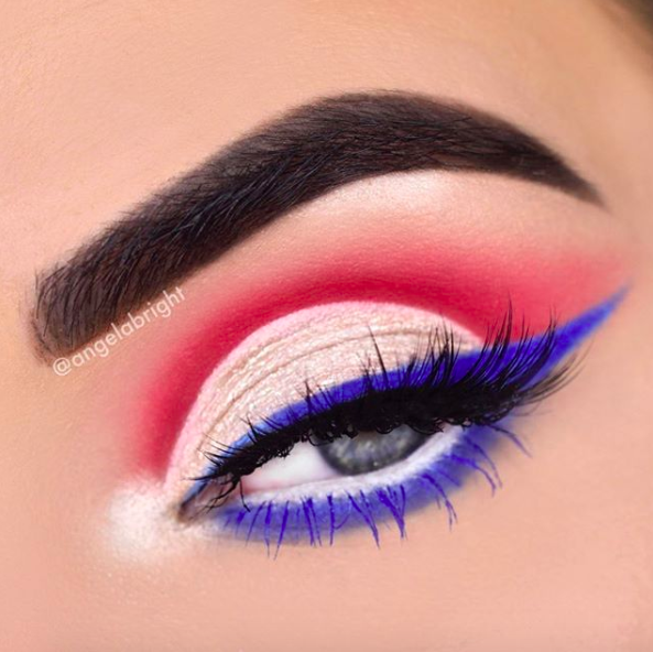 socialeyeslash's tweet photo. Little belated 4th of July look for y'all courtesy of the insanely talented @angelabright! Hope all of our US followers had a magical time celebrating! 🇺🇸 #SocialEyesLashes https://t.co/hAsWUdn49V