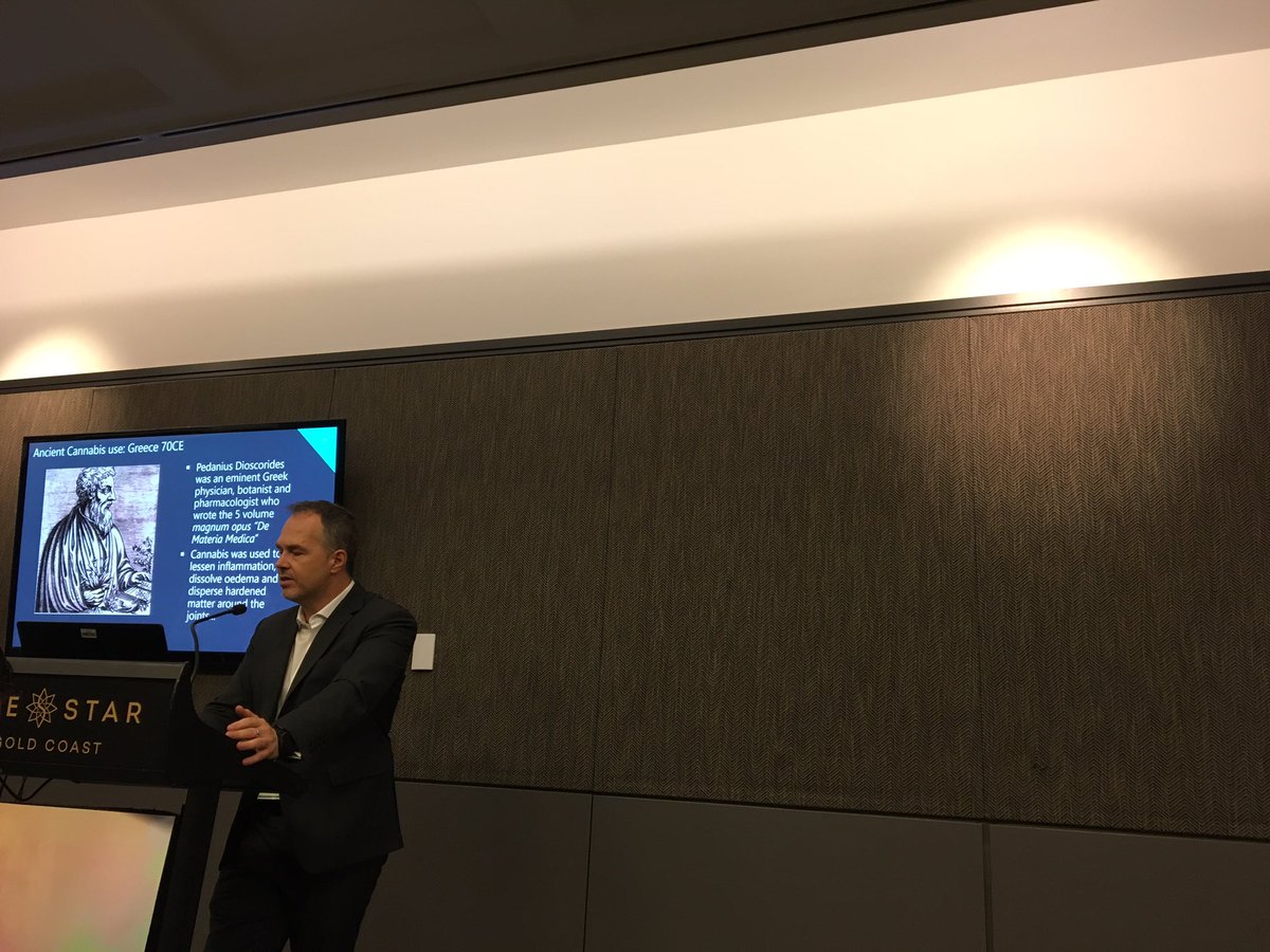 History has a way of repeating itself says Justin Sinclair from NICM Health Research Institute <a href="/Sydney_Uni/">University of Sydney</a> - we  are discovering what ancient civilisations have known for thousands of years. It is not new discovery- bring Cannabis to its natural place. #pca2019