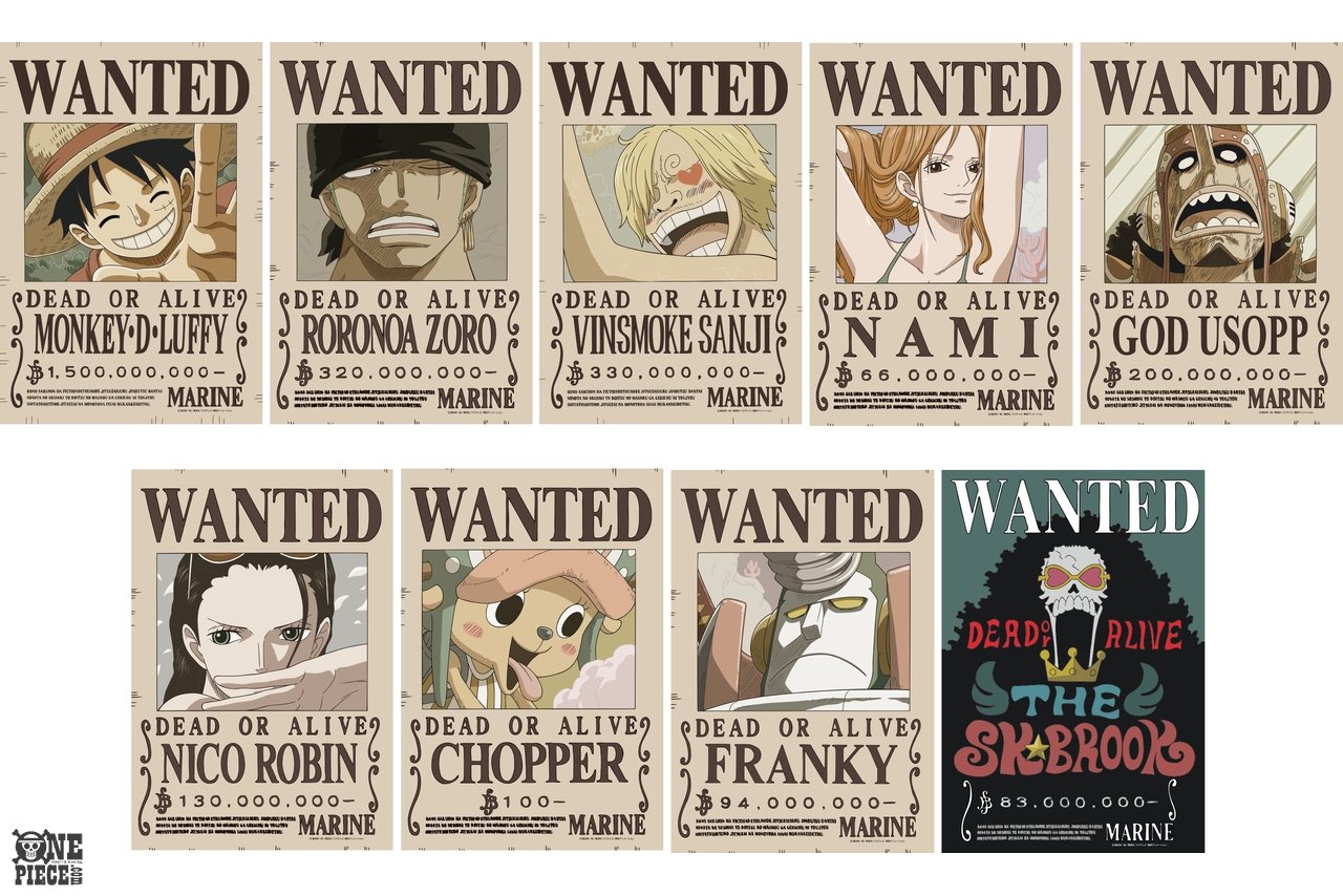 One Piece Com ワンピース ニュース 大好評 One Piece の手配書ポスター第4弾が登場です Onepiece T Co Ofu1rtcvro