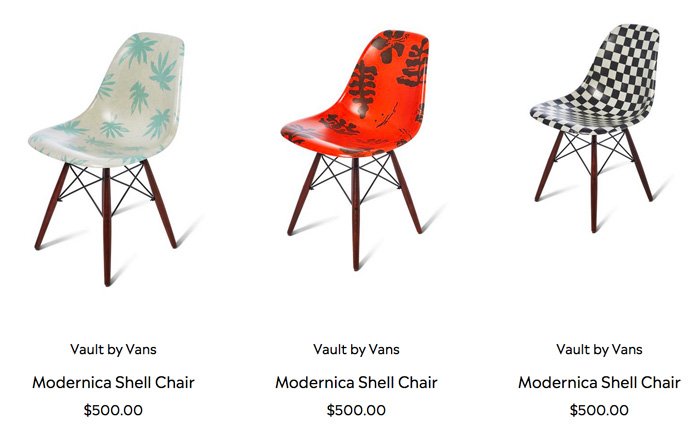 vans modernica chair