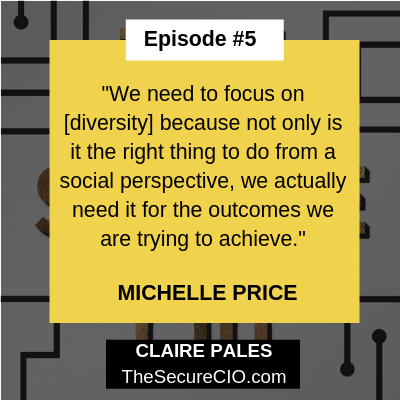 TheSecureCIO's tweet photo. . @Mich11775 of @AustCyber on #diversity and #inclusion. Listen to the latest #TheSecureCIO episode on @iTunes or wherever else you get your favourite #podcasts! #cybersecurity #infosecurity #cyber #infosecjobs #cyberrecruitment #inclusionmatters #genderequality #podcast #CIO https://t.co/ziuYmdIZfh