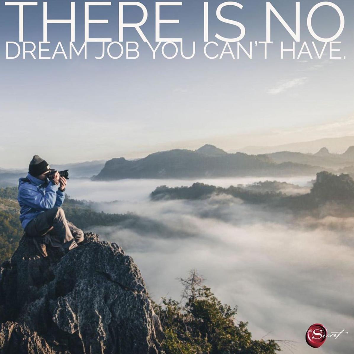 The Secret On Twitter There Is No Dead End Job You Can T Turn