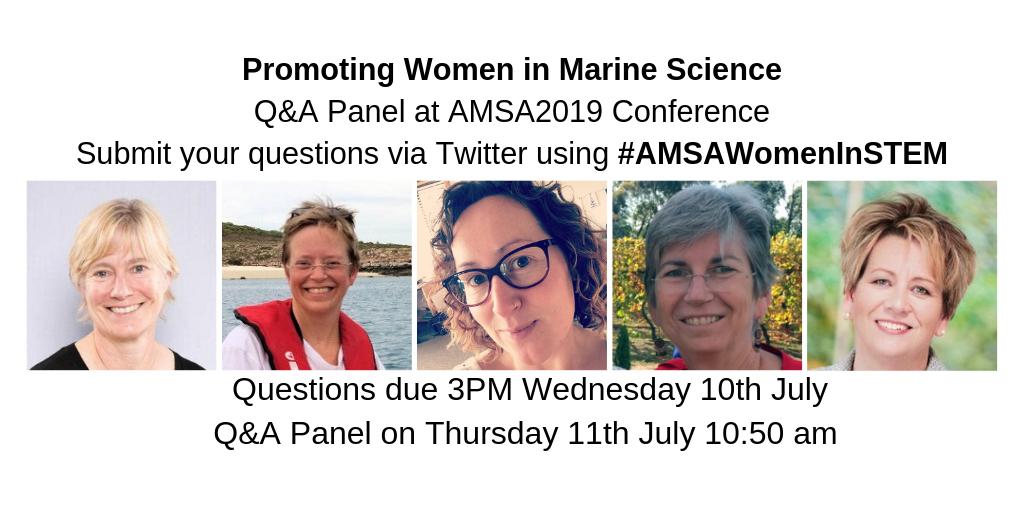 amsa_marine's tweet photo. Submit your questions for the @AMSAconf Promoting Women in Marine Science Q&A Panel via #AMSAWomenInSTEM by Wednesday 3PM! #AMSA19 #AMSA2019 #STEM #WomenInSTEM https://t.co/LrBp10wz1j