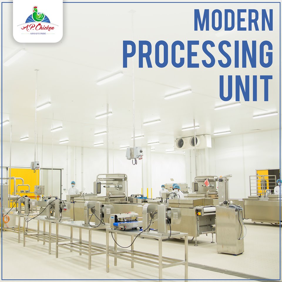 ap_chicken's tweet photo. We are proud to have the most updated and advanced processing plant in Pakistan.
The plant ensures high quality at every level to provide our customers with premium and healthy chicken.
#APChicken #FreshChicken #EasynQuick #FrozenChicken #Highstatemachinery #Modernprocessing https://t.co/9UxnEw8UYC