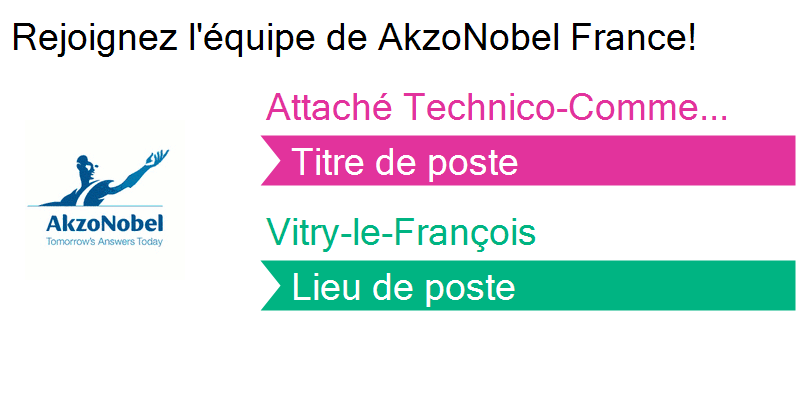 AkzoNobel_RH_FR's tweet photo. Nous recherchons un talent pour rejoindre la famille AkzoNobel France #offre #emploi #VitryleFrançois https://t.co/RFUImJ2smS https://t.co/k8rJEcwDT2