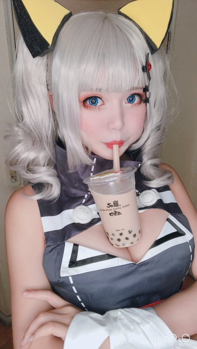 最喜歡輝夜月(*'∀`)~♥
繪師 : @seaocean01251 
#輝夜月 #タピオカチャレンジ 