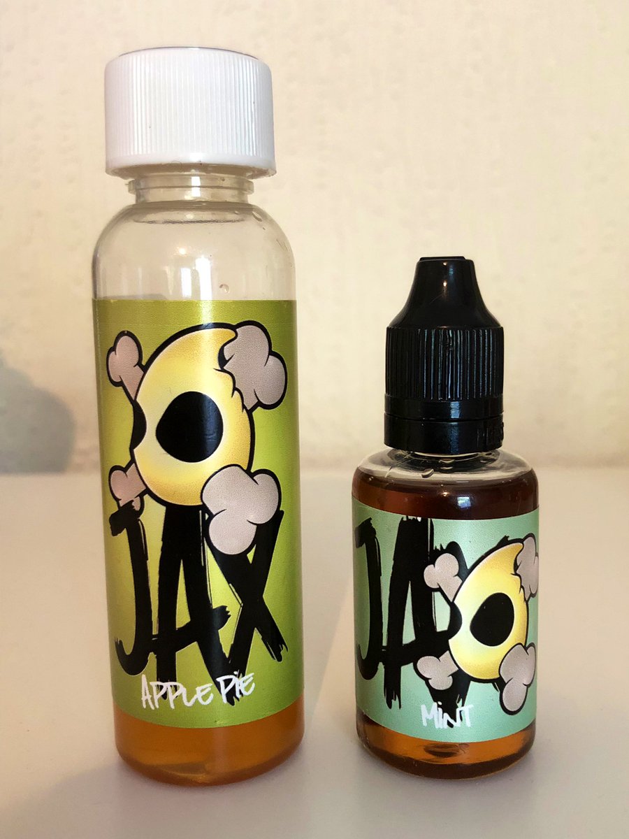 #COMPETITION  #WIN A 30ML CONCENTRATE OF JaX MINT CUSTARD &amp; 60ML SHORTFILL OF JAX APPLE PIE! #RT &amp; #FW TO ENTER! ENDS 15.07.19. GOOD LUCK #CUSTARD HEADS!  #ecig #eliquid #vape #vapefest #custarddreams #ejuice #vapeon <a href="/nomnomzeliquid/">Nom Nomz®</a>
