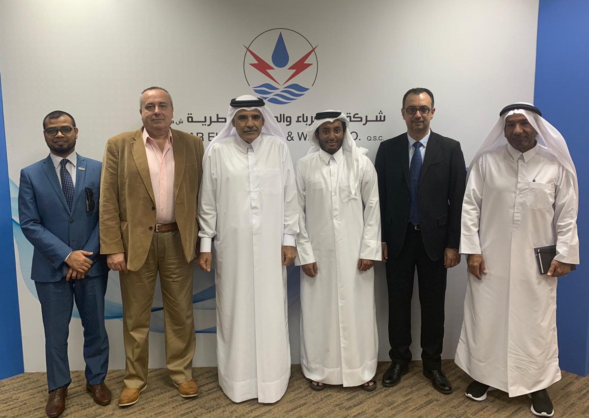 Our General Manager and Managing Director, Mr. Fahad Hamad Al-Mohannadi and Business Development Director, Mr. Abdul Sattar Al-Rasheed have met with Sheikh Abdulla Faisal Al-Thani, Corporate Board Member of Al-Ta’adhod Group .. ( 1/2)