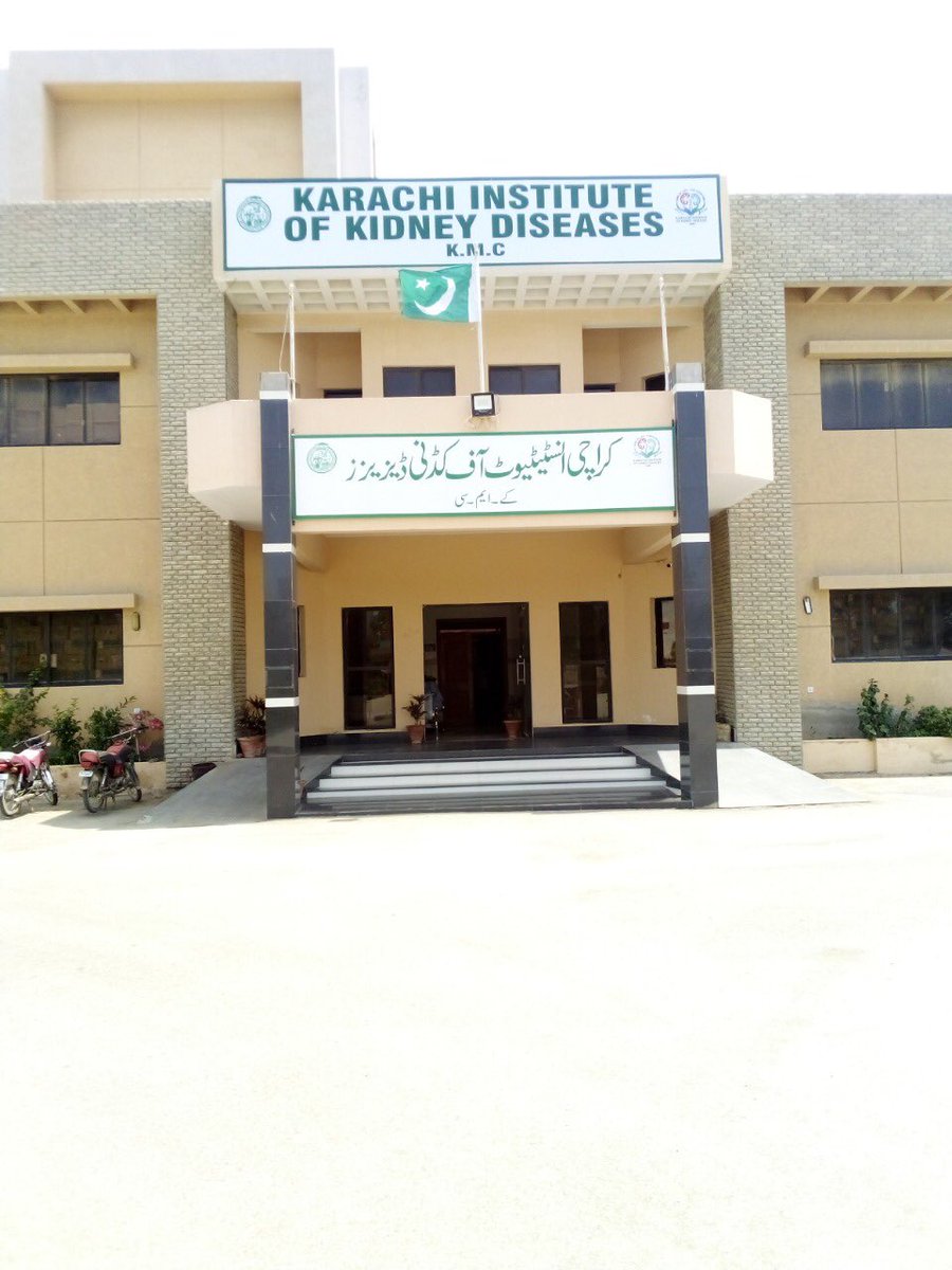 Karachi institute of kidney diseases is completely operational & treatment there is free of cost @ F.B Area block-16 Karachi, building is infront of Karachi institute of heart diseases..
Many people are unaware about this !   #ThankyouMayor

@ZahidMansori 
@MQMpk