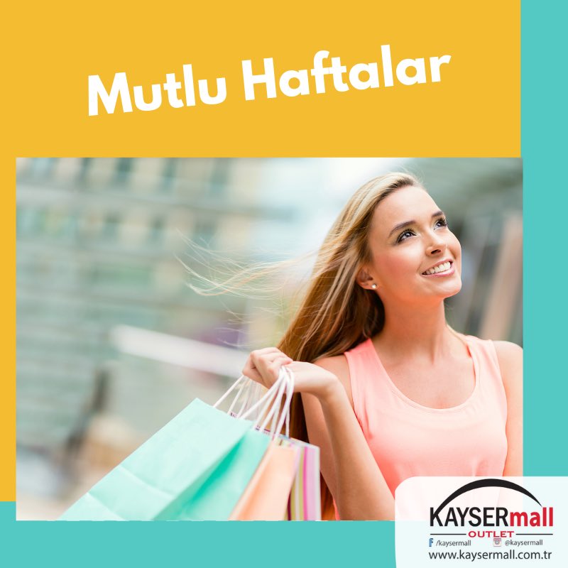 KAYSERmall's tweet photo. Pırıl pırıl, yaşam enerjisi dolacağımız bir hafta olsun. Tüm takipçilerimize iyi bir hafta dileriz.
.
.
#KAYSERmall #KAYSERmalloutlet #iyihaftalar https://t.co/VLlfUDotvM