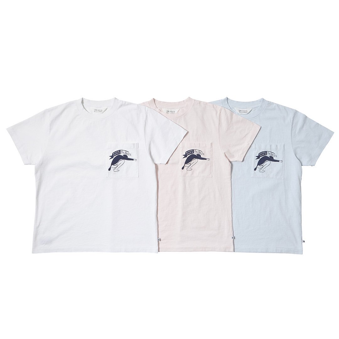 nanamicaWEB's tweet photo. 【nanamica × Yellow Rat】
nanamica and Yellow Rat launch collaborative T-shirt with ‟ONE OCEAN, ALL LANDS”.
This special T-shirt will be available  from July 13th.

7/13（土）よりnanamica storeとweb storeのみでの限定発売です。
https://t.co/HJB7vVgp8W

#nanamica #yellowrat #OOAL https://t.co/69D74Ya0iI