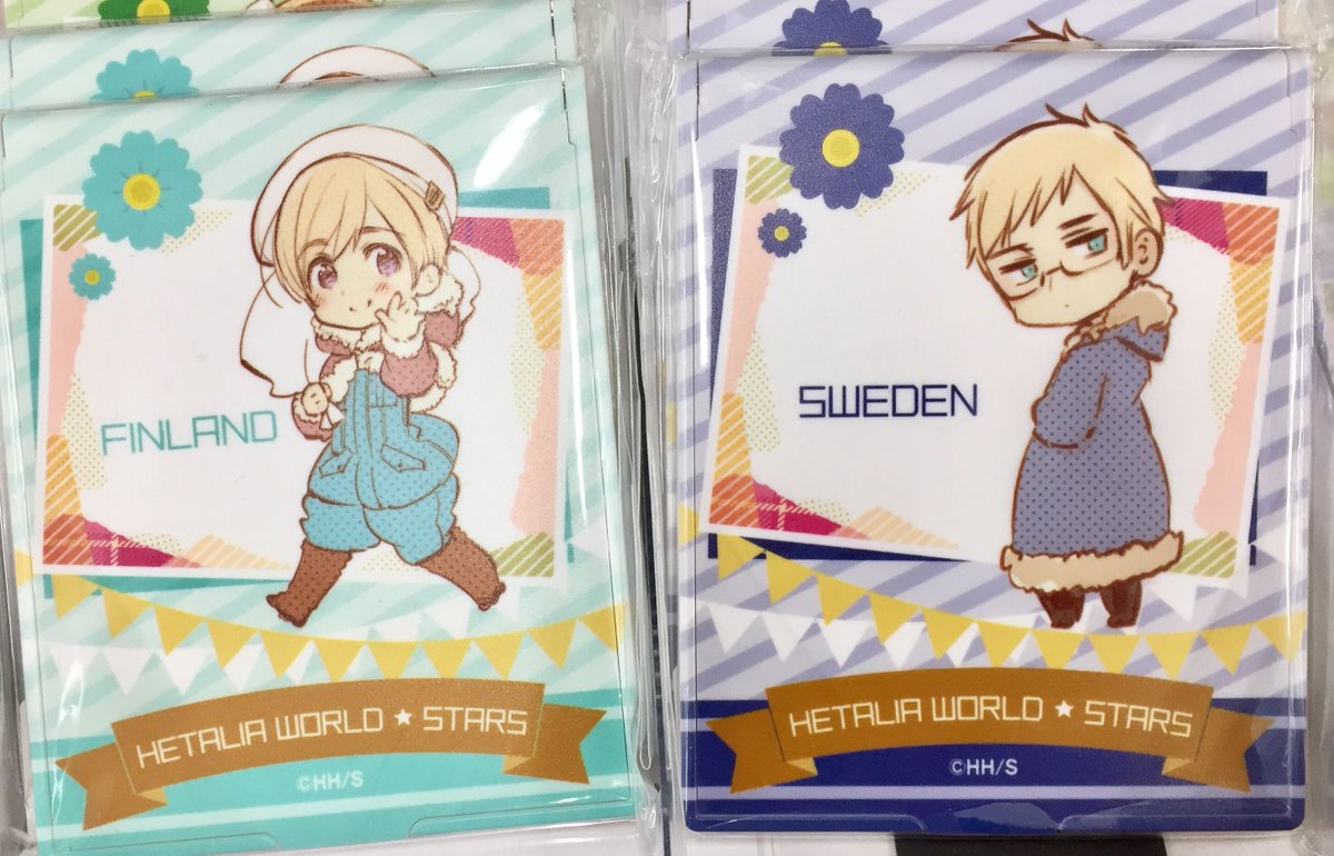 コーナー情報】「ヘタリア」のグッズコーナーを6階に展開しております