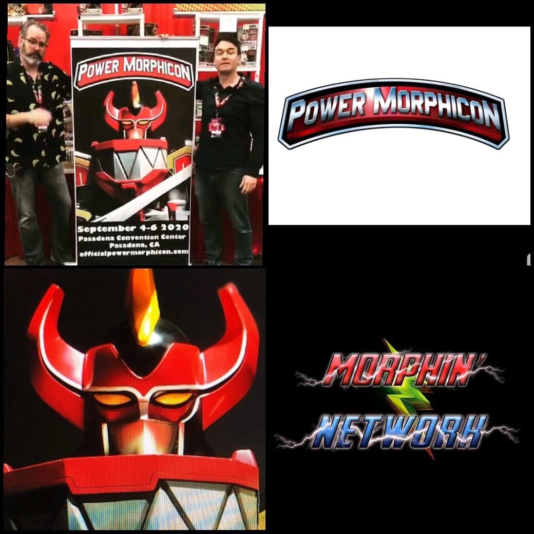 morphinnet's tweet photo. Tune in tommorow at 4:00pm (7:00pm EST) for another episode of Rangers Podcast Live. Watch as the Morphin Squad talk about Power Morphicon 2020!
#MorphinNetwork #RangersPodcastLive #PowerMorphicon2020 #PMC7 https://t.co/EmpTYZY8Hf