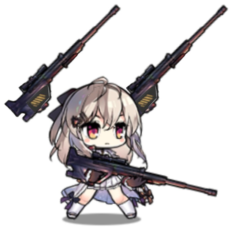 「IWS with her rifle drones
#少女前線 」|UniTaka |Commission Open (0/3)|のイラスト