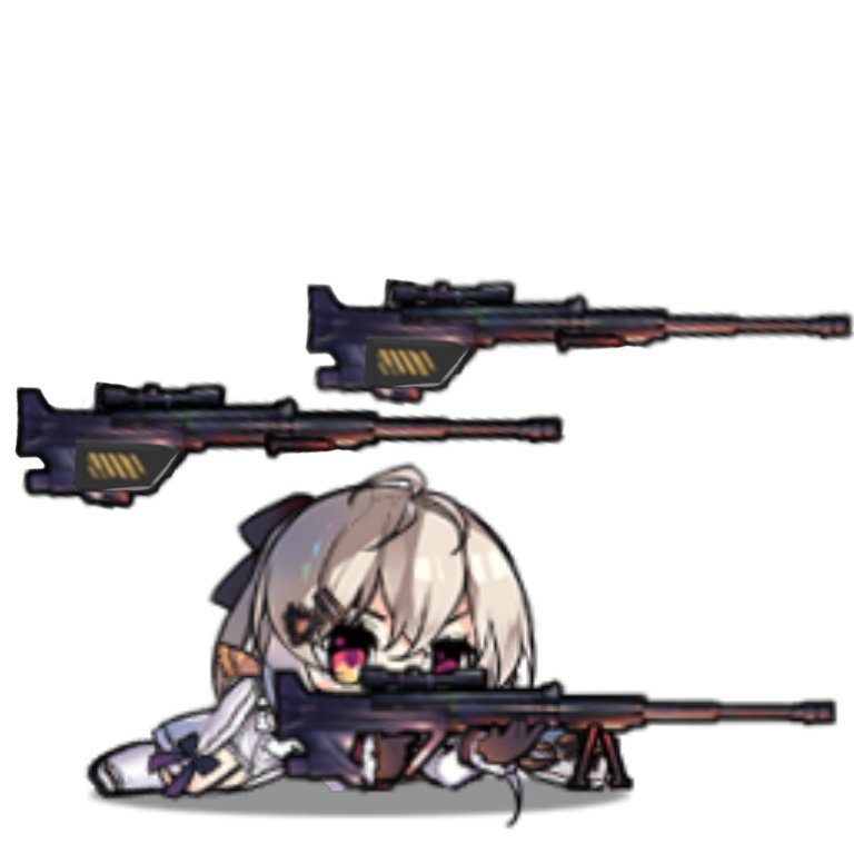 「IWS with her rifle drones
#少女前線 」|UniTaka |Commission Open (0/3)|のイラスト